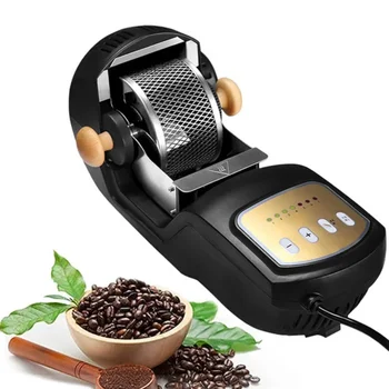 1500W Kahve Çekirdeği Pişirme Makinesi Otomatik Soğutma Kahve Kavurma 300g Sıcak Hava Kahve Kavurma Makinesi