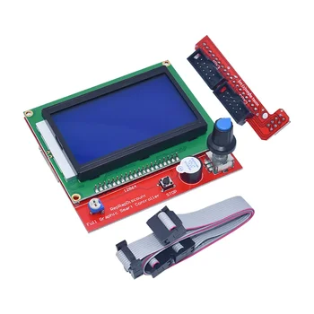 LCD 2004 12864 Kontrol Paneli akıllı kontrolör Ekran ile Uyumlu Rampalar 1.4 Rampalar 1.5 Rampalar 1.6 RepRap Mendel İçin 3D Yazıcı