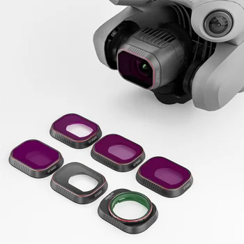 ND filtre kiti DJI Mini 4 Pro İçin Nötr Yoğunluk ND8 ND16 ND64 ND256 Ayarlanabilir CPL NDPL Mini 4 Pro Drone Kamera filtre seti s