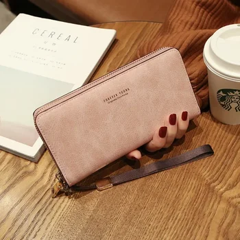 Yeni Kore Versiyonu Çanta Çok fonksiyonlu kadın El Uzun kart çantası Çanta Çanta kadın Para Klip Moda