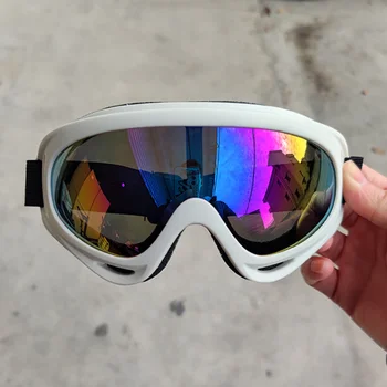 Güvenlik gözlükleri Motosiklet Çok fonksiyonlu Gözlük Gözlük Anti Sis Rüzgar Geçirmez Kayak Gözlüğü Off Road Yarış Gözlük