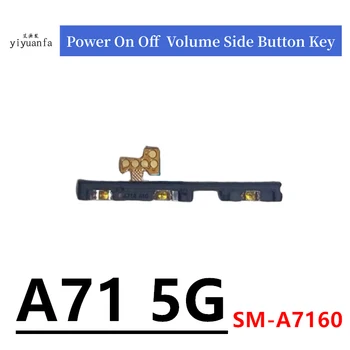 Orijinal Ses Güç Açma Kapama Düğmesi Anahtarı Flex Kablo Samsung Galaxy A71 5G SM-A7160