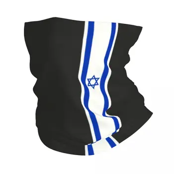 İsrail Şerit Bayrağı Bandana Boyun Körüğü Rüzgar Geçirmez Yüz Eşarp Kapak Erkekler Kadınlar Vatansever Kafa Bandı Tüp Balaclava