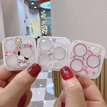 Hello Kitty Benim Melodi Anime Kawaii Sanrio Ens Filmi Temperli Sevimli Karikatür Apple 15Promax iphone14 Patlamaya Dayanıklı Film Kızlar Hediye