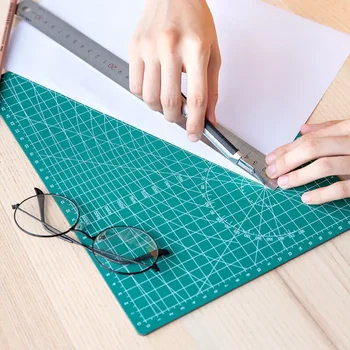 A4 / A5 PVC Kesme Mat Dayanıklı Patchwork Cut Pad DIY Deskpad El Yapımı Araçları Scrapbooking Kesme Plakası Sanat alet setleri Masası Seti