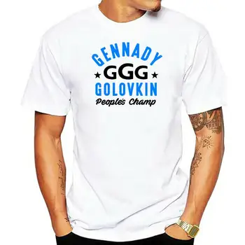 Yeni GGG T-Shirt Gennady Golovkin halk Şampiyonu GGG vs Canelo Boks T Shirt