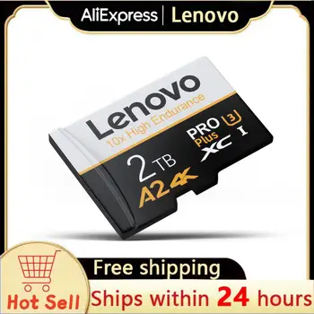 Lenovo 2TB Sınıf 10 Yüksek Hızlı Hafıza Kartı 128GB Mikro TF SD Kart 1TB 512GB su geçirmez cartao de memoria Dizüstü/Telefon/kamera İçin