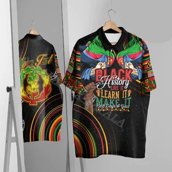 ERİTRE Ülke Bayrağı Amblemi Geçmişi 3D Baskı polo gömlekler Erkekler Yaka Kısa Kollu StreetWear Casual En Yeni Yaz Giyim-3
