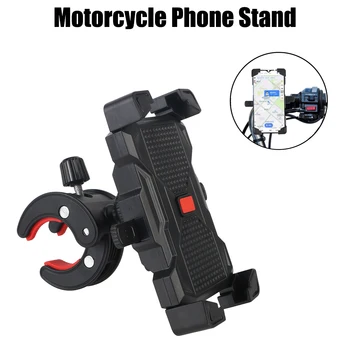 Motosiklet Tutucu telefon standı Ayarlanabilir Döner GPS Navigasyon DVR Kamera Destekçisi Bisiklet iPhone Samsung Huawei Samsung için