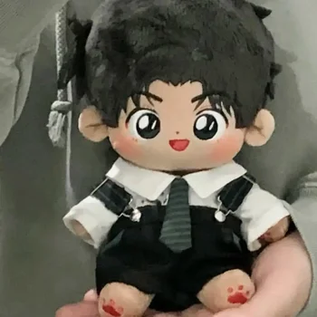 Hiçbir Öznitelik Anime Hattori Heiji 20 cm Karikatür Peluş Dolması Pamuk Bebek Vücut Giyinmek Peluş Cosplay Noel Hediyesi