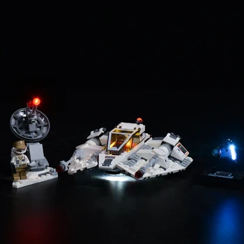 EASYLİTE led ışık Seti 75259 Snowspeeder 20th Anniversary Edition DIY Oyuncaklar Blokları Tuğla Sadece Aydınlatma Kiti Dahil Değildir Model