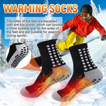 Anti-yorgunluk kendinden ısıtmalı çorap masaj Anti-donma çorap Anti-yorgunluk ısı yalıtımlı termal çorap kış sıcak sağlık çorap
