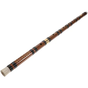 1 Takım Bambu Flüt Ayrılabilir Flüt Geleneksel Müzik Aleti (Anahtar C)