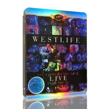 Çin DVD Disk Seti WESTLİFE İrlanda Erkek Grup Şarkıcı Londra Canlı Konser 2010 Pop Müzik Şarkıları Disk