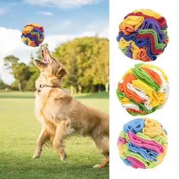 Pet Snuffle Topu Oyuncak Köpek Yeme Aktivite Mat Köpek İnteraktif Koklama Mat Pad Köpek Bulmaca Oyuncak Eğitici Pet Oyuncak Yavaş Besleyici