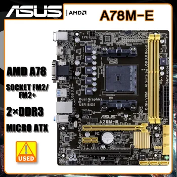 FM2 / FM2+ AMD A78 Anakart d ASUS A78M-E anakart DDR3 32GB SATA III USB3.0 HDMI VGA Mikro ATX AMD A10-7800 cpu