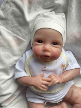 48 cm Reborn Bebek Bebek Miley Fotoğraf Gibi Aynı Gerçekçi Yumuşak Dokunmatik 3D Cilt Görünür Damarlar İle Yüksek Kalite Kızlar için hediye