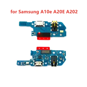 samsung A10e A102 A20E A202 USB şarj Portu dock konektör PCB kartı Şerit Flex Kablo şarj portu Bileşen Değiştirme