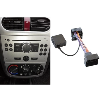 Araba Ses Bluetooth 5.0 Alıcı Aux Adaptörü OPEL Astra için CD30 CDC40 / CD70 / DVD90 Radyo Modülü Bluetooth Aux Kablosu