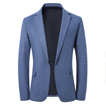 2023 Yüksek Kalite Sonbahar Yeni Moda Trendi İş Küçük Takım Elbise İnce Koreli erkek İngiliz Eğlence Takım Elbise Genç Yakışıklı Ceket