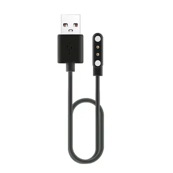 2-Pin Evrensel USB Veri şarj kablosu Manyetik Şarj Cihazı İçin 60cm Uzunluk akıllı saat 2.84 mm Aksesuarları Akıllı cihaz veri kablosu