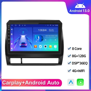 Android 13 Toyota Tacoma İçin 2 HİLUX 2005-2013 Araba Radyo Stereo Multimedya Video Oynatıcı Navigasyon GPS Carplay DSP Ayna Bağlantı