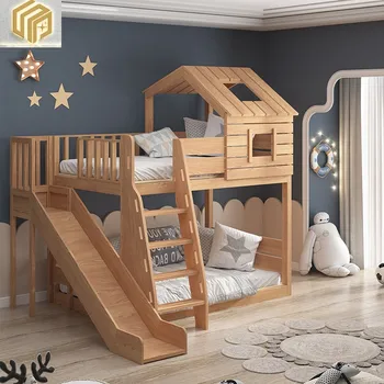 Ev çocuk yatağı, masif ahşap, boys and girls, prenses, üst ve alt yataklar, çift kaymalı yataklar, özelleştirilmiş