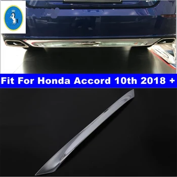 Arka Bagaj Bagaj Kapağı Alt Tampon Koruma el tutamağı kapağı Trim Fit Honda Accord İçin 10th 2018-2022 Araba Dış Aksesuarları