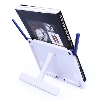 1 ADET Taşınabilir Katlanır Tablet Kitap Tutucu okuma için dekoratif Kitap Ayracı Bookend Kitap Standı Okuma Kitap Tutucu raf