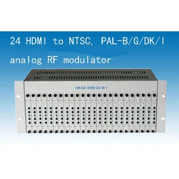 HDMI analog RF modülatör dönüştürücü, 24 HDMI NTSC modülatör, HDMI PAL-B / G modülatör, RF TV başlığı