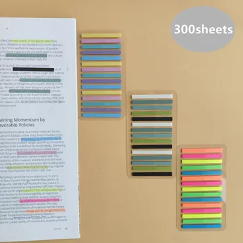 300 Levhalar Yayınlanmıştır Şeffaf Yapışkan Notlar Tab Kendinden Yapışkanlı Kawaii Temizle Bookmarkers Açıklama Kitaplar Sayfa Işaretleyici Kırtasiye