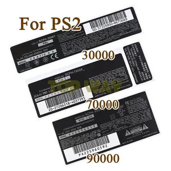 10 adet Cilt Sticker Playstation 2 İçin PS2 30000 70000 90000 Özel Çıkartma Oyun Sticker için PS2 3W 7w 9w Denetleyici