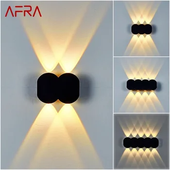 AFRA duvar aplikleri lambaları çağdaş LED fikstür açık su geçirmez ışık ev koridor için