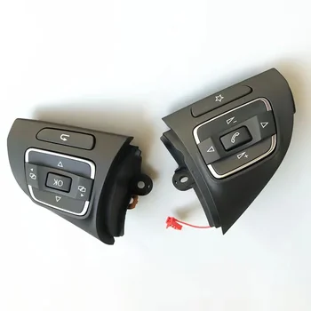 Araba direksiyon Düğmeleri Anahtarı Sol ve Sağ Taraf VW Touran Jetta Caddy Tiguan Golf Amarok 2008-2018 5C0959537A 5C0959538A
