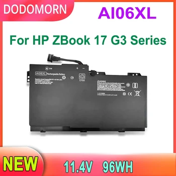 DODOMORN AI06XL Dizüstü HP için batarya ZBook 17 G3 Serisi 808397-421 AI06096XL HSTNN-LB6X 11.4 V 96WH Yüksek Kalite Ücretsiz Kargo