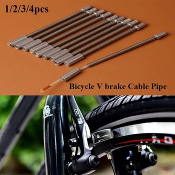 1/2/3/4 adet MUQZI Bisiklet Parçaları V Fren Dirsek kablo borusu Ayarlanabilir Paslanmaz Çelik bağlantı Parçaları Yedek Dağ Bisikleti