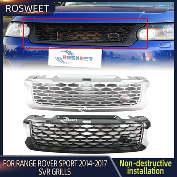 Land Rover Range Rover Sport 2014 için 2015 2016 2017 L494 Ön Tampon SVR Tarzı ızgara Radyatör Yarış İzgaralar Araba Aksesuarları