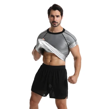 Yeni Kısa Kollu Spor T Shirt Koşu Spor Salonu kas Düğmesi yakalı tişört Egzersiz Casual Tops Giyim