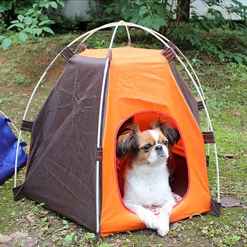 Taşınabilir Katlanır Pet Çadır Köpek Evi Sekizgen Kafes Kedi Çadır Oyun Parkı Köpek Kulübesi Kolay Kullanım Çit Açık Büyük Köpekler Evi