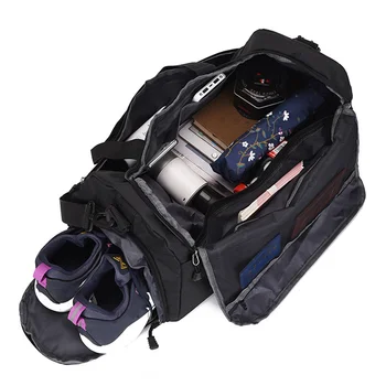 Spor spor çanta Erkekler Kadınlar Açık Su Geçirmez Büyük Kapasiteli Ayrı Alan Ayakkabı çantası Spor Spor Sırt Çantası Seyahat Çantası