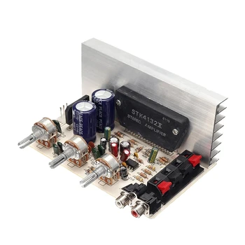 DX-0408 STK Amplifikatör Kurulu 50Wx2 Çift Kanallı Amplifikatör Kurulu STK Kalın Film Serisi güç amplifikatörü Kurulu