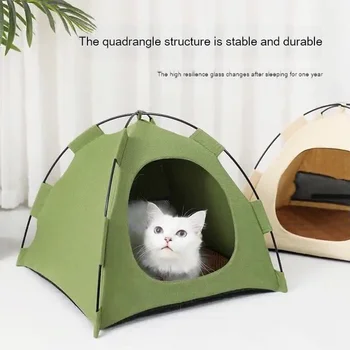 Pet Çadır Yuva Katlanabilir Kedi Açık Çadır Köpek Küçük Ev Pet Malzemeleri