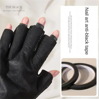Tırnak Sanat Eldiven Fiziksel Gölgeleme Anti-siyah UV Koruma Eldiven Pratik Led Lamba Radyasyon Geçirmez Eller Koruyucu Manikür Araçları