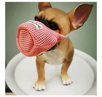 Pet maske koruma köpek namlu nefes, ısırma, barking, yeme, sis, pus ve toz önleme