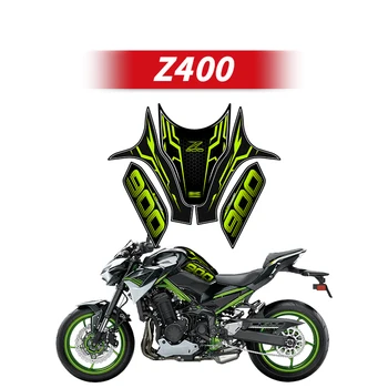 KAWASAKİ Z900 Motosiklet Yakıt Deposu Alanı Dekorasyon Ve Koruma Desen Çıkartmalar Bisiklet Gaz Yakıt Pedi Tamir Çıkartmaları