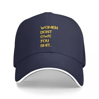 Kadınlar Size Borçlu Değil Bok Beyzbol Kapaklar Snapback Moda beyzbol şapkaları Nefes Rahat Açık Unisex Polikromatik Özelleştirilebilir