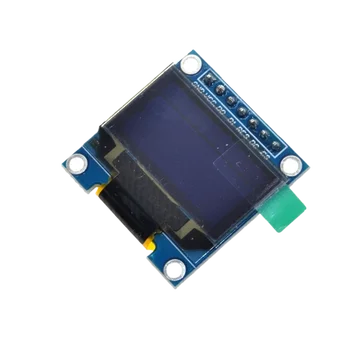 0.96 İnç SPI OLED Ekran Modülü Beyaz Renk 128X64 OLED 7pın Sürücü Çip SSD1306 Arduino için