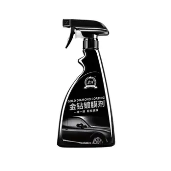 Araba Kaplama Maddesi Sprey 16oz Araba temizleme spreyi Dış anti-scratch Otomatik Sıvı Temizleyici Islak Ve Kuru Çeşitli araba boyası