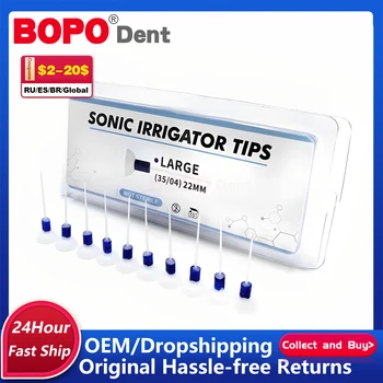 20 ADET Diş Sonic Irrigator İpuçları Endo Sonic Aktivatör İpuçları Kök Kanal Diş Enstrüman odontologia accesorios