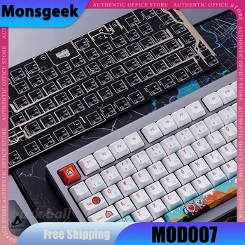 MONSGEEK MOD007 Tek Anahtar Yuvası Konumlandırma Plakası Mekanik Klavyeler İçin anahtar Başına Esnek Kesim Güneye bakan PCBA İçin MOD007 V1 V2